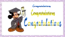 Congratulations - Mickey Mouse
