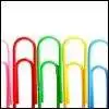 rainbow paperclips