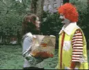 ronald mcdonald flipping out