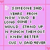 lyrics from pinks song who knew