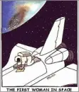 1st woman in space