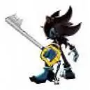 shadow with a keyblade