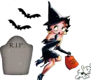 Betty Boop witch