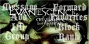 eveanescence contact table