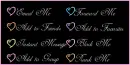 heart contact table