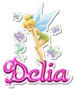 delia tinkerbell with rose