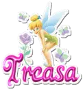 treasa tinkerbell with rose
