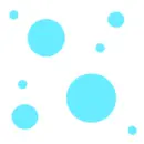 polka dots blue cute baby