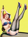 vintage pinup americana model
