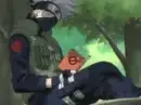 Kakashi sitting in a tree reading