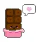 Cute Dark Chocolate Lurv