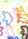 colorful rubber bands
