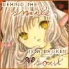 Behind the smile