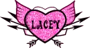 Lacey - Heart w/ Wings