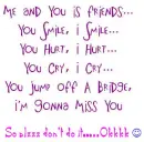 miss you