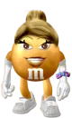 Orange M&M thingy