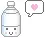 Cute Bottled Water Lurv