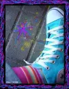 neon chucks