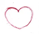 Red Pencil Heart