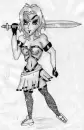 Warrior girl