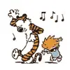 calvin and hobbes dancin'