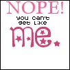 nope you cant get like me