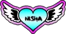 Blue & Pink Heart Nisha