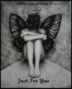 Sad butterfly