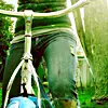 bike and jeans
