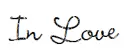 In love text