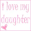 i love my daughter