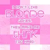 blonde