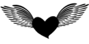 heart with wings