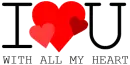 I love you with all my heart.