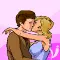 kissing