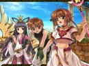 Tomoyo, Syaoran, and Sakura