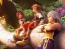 Kairi, Sora, and Riku