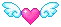 heart with wings