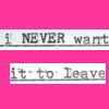 never