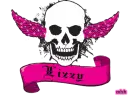 lizzy pink skull