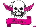sandra pink skull