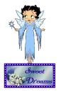 Blue Betty Boop fly
