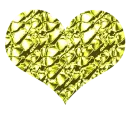 gold heart