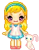 dolly with bunny