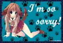 I'm so sorry!