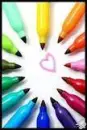 Rainbow Felt Pens