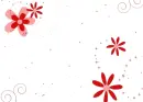 multi colored animated flower background