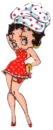 Betty Boop is cook serious