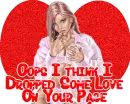 dropped some love