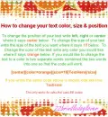 editing text